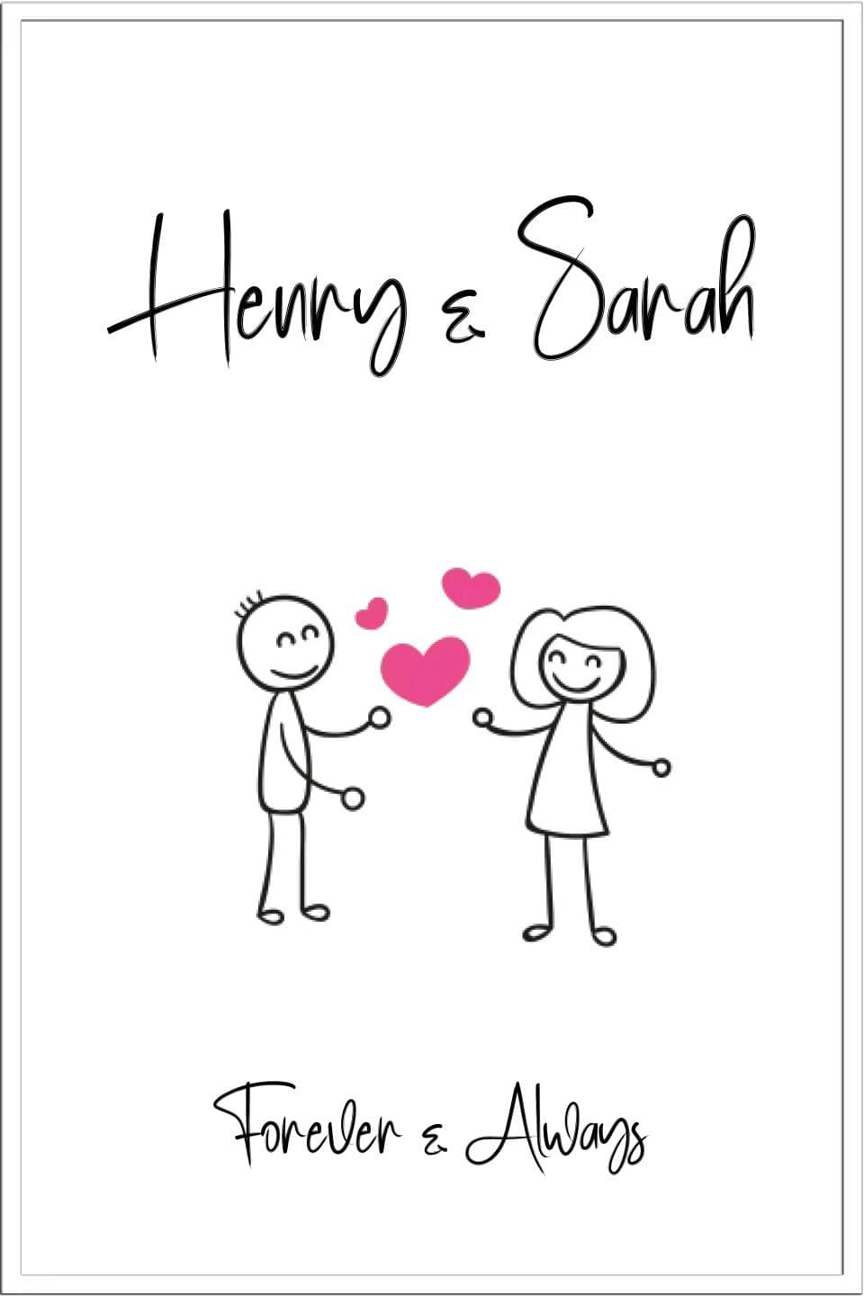 Valentines Framed Print